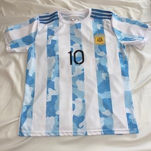 Argentina nation team Messi jersey